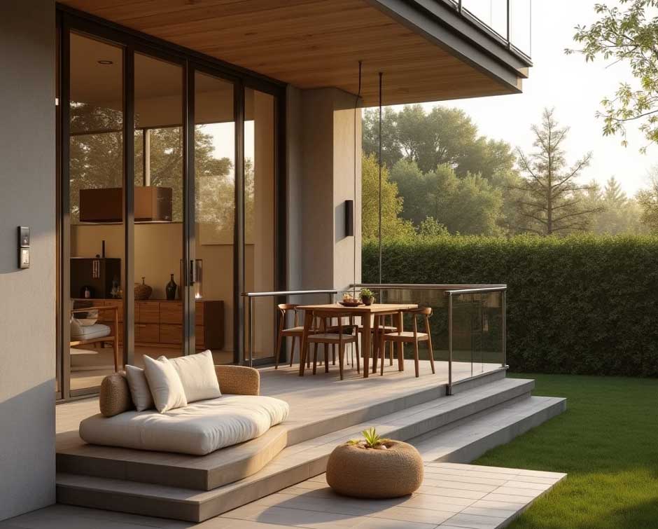 Outdoor Glass Handrail for Your Home